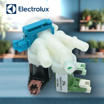 Клапан заливной стиральной машины Electrolux 3W180 (миниклемма, сушка)