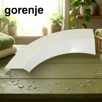 Ручка люка стиральной машины Gorenje (белая)