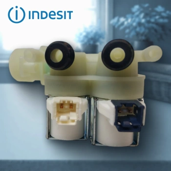 Клапан заливной стиральной машины Indesit 2W90 миниклемма 