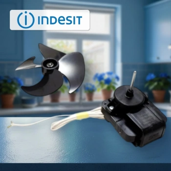 Вентилятор холодильника Indesit 220V 7W шток d 3 (комплект)