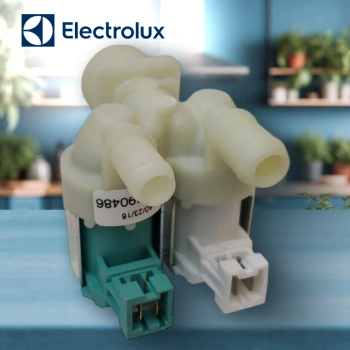 Клапан заливной стиральной машины Electrolux 2W180 (фишка крепление винты)