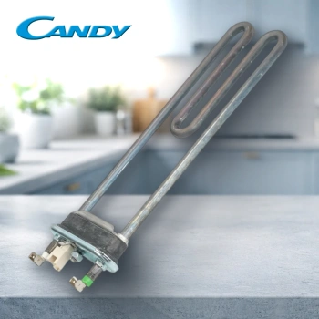 Тэн стиральной машины Candy 1300W 238мм (с датч.20kom)