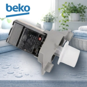 Выключатель Beko c кнопкой белый