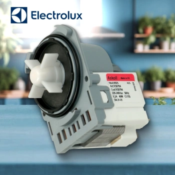 Насос стиральной машины Electrolux 3 защелки клеммы сзади ASKOLL