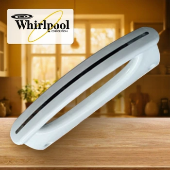 Ручка холодильника Whirlpool 206мм мцр 185мм белая