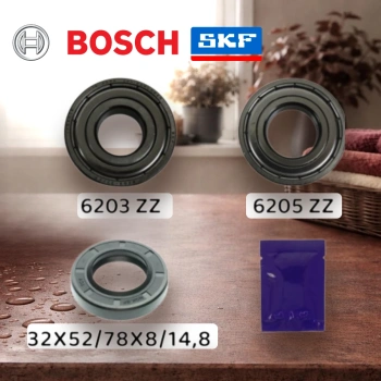 Подшипники для стиральной машины Bosch №4 SKF