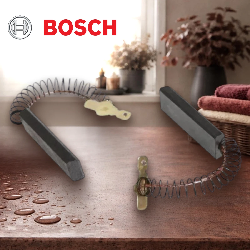 Щетки двигателя стиральной машины Bosch 5х12,5х35мм (2шт) с пружиной графитовые