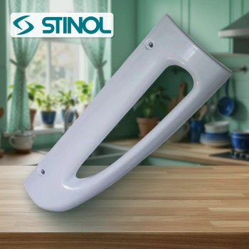 Ручка холодильника Stinol 245мм мцр 180мм нижняя