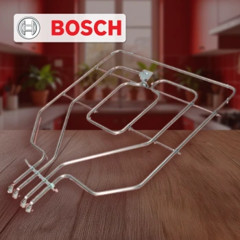Тэн верхний гриля Bosch (1500W+1300W )230V  220v 375х367 между клемм 76 32 