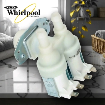 Клапан заливной стиральной машины Whirlpool 2W90 (трубка10мм) 