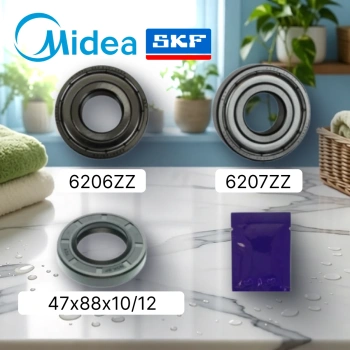 Подшипники для стиральной машины Midea №6 SKF