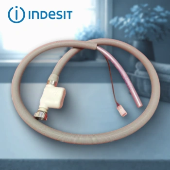 Шланг заливной посудомоечной машины Indesit аквастоп 2 клапана L1720мм