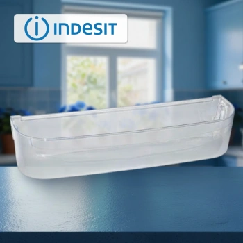 Полка балкон холодильника Indesit (нижний прозрачный)