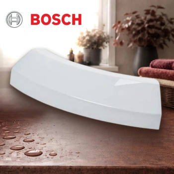 Ручка люка сушильной машины Bosch (белая)
