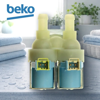 Клапан заливной стиральной машины Beko 2W90 миниклемма сверху
