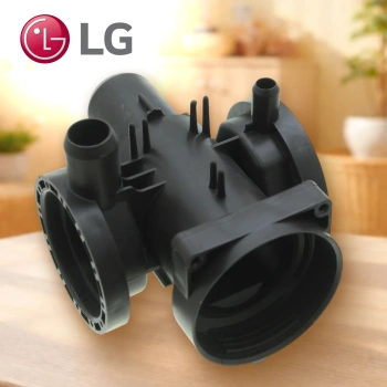 Улитка насоса стиральной машины LG  (двойная без фильтра)