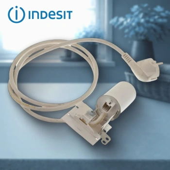 Сетевой фильтр стиральной машины Indesit C00290181 (1.5м белый)
