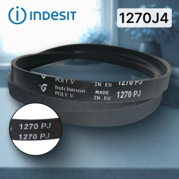 Ремень стиральной машины Indesit 1270J4 1270мм megadyne