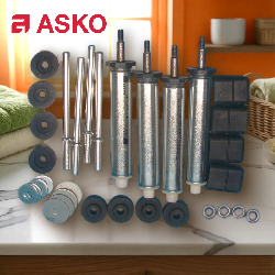 Амортизаторы стиральной машины Asko 60N (4шт) оригинал