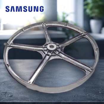 Шкив стиральной машины Samsung (D297мм H21мм Болт 5 луча)