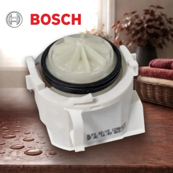 Сливной насос ПММ Bosch (новые модели с малым рец насосоом)