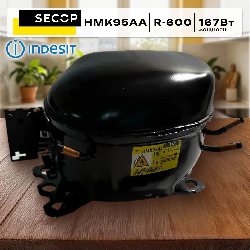 Компрессор холодильника Индезит HMK95AA SECOP низк.t (R-600 -23,3С 167Вт) C00377924