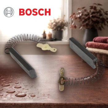 Щетки двигателя стиральной машины Bosch 5х12,5х35мм (2шт) с пружиной графитовые
