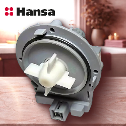 Насос стиральной машины Hansa Kaiser 3 винта фишка вперед Askoll 25W 