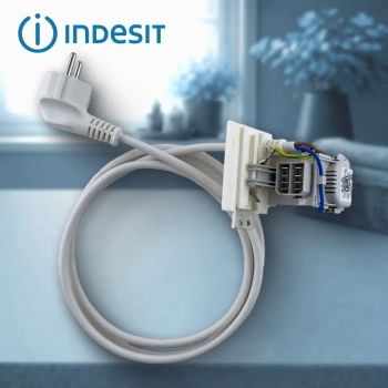 Сетевой фильтр стиральной машины Indesit (1.5м вилка евро)