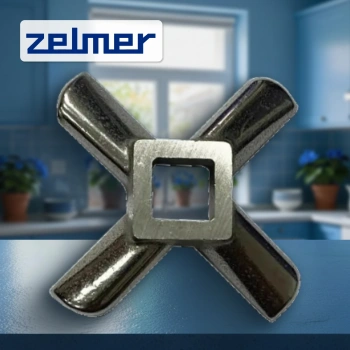 Нож Bork Zelmer Bosch Mouilinex 4 грани HV8 бол отв 10.5mm 55mm осн