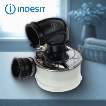 Тэн для посудомоечной машины Indesit 1800W с патрубком