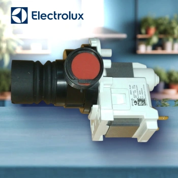 Сливной насос ПММ Electrolux c патрубком
