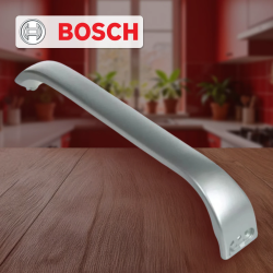 Ручка холодильника Bosch 315мм серебро (винты и заглушка)
