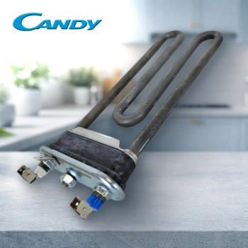 Тэн стиральной машины Candy 1500W 180мм (без отверстия)