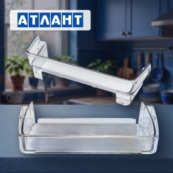 Полка балкон малый Атлант (комплект прозрачный)
