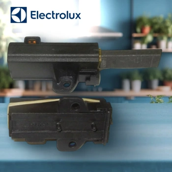 Щетки двигателя стиральной машины Electrolux 5x12x32мм (2шт) клемма сбоку, фиксатор по краю