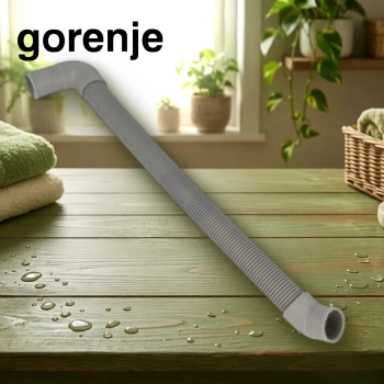 Шланг сливной посудомоечной машины Г-образный, Hansa, Gorenje, Asko, Gorenje, Midea L365мм, D22мм