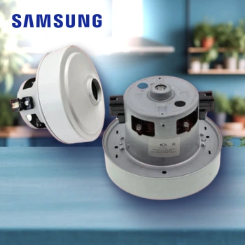 Двигатель пылесоса Samsung 2000W Н117мм h35мм D135мм 