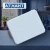 Заглушки ручки холодильника Атлант (2шт) (белая)