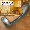 Ручка холодильника Gorenje 215мм мцр 160мм серебро низ