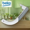 Ручка холодильника Beko 215мм мцр 195мм нижняя белая