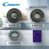 Подшипники для стиральной машины Candy №1 оригинал