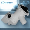 Насос в сборе стиральной машины Indesit 4 защелки новые модели клеммы назад