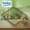 Тэн нижний Beko 1100W 370х250