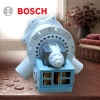 Насос в сборе стиральной машины Bosch Maxx 8 защелок  фишка вперед 34W 