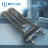 Тэн стиральной машины Indesit 19см 1900W  Irca (с отверстием под датчик)