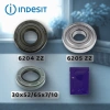 Подшипники для стиральной машины Indesit №6 оригинал